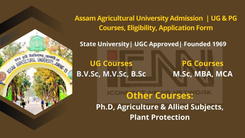 Assam Agricultural University Admission
