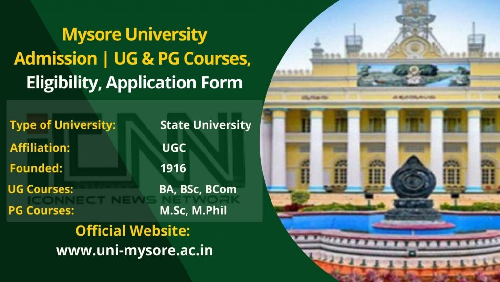 Mysore University Admission