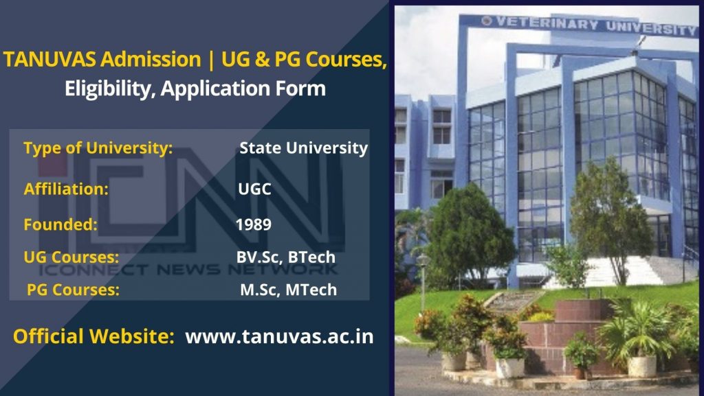 TANUVAS Admission