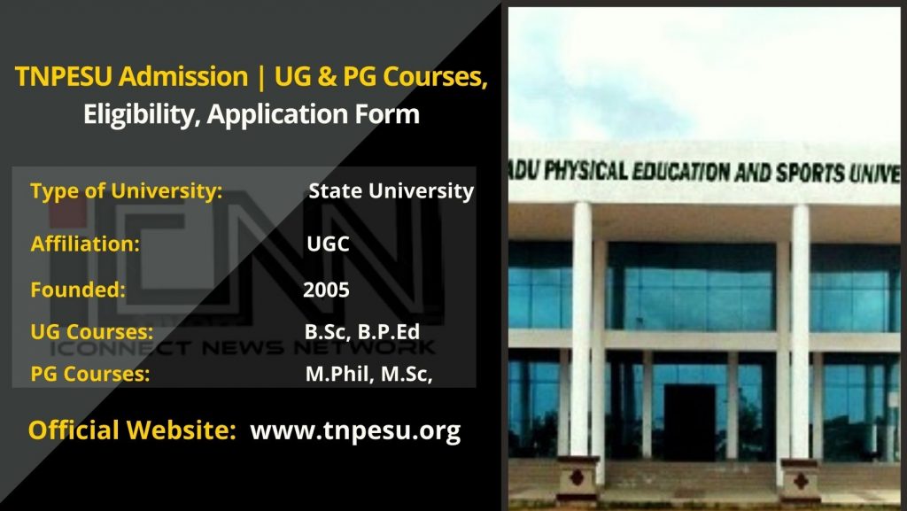 TNPESU Admission 2025