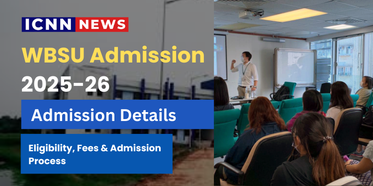 WBSU Admission 2025-26