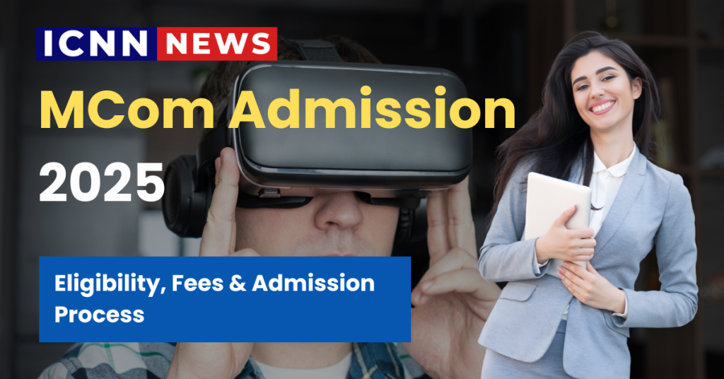 MCom Admission 2025