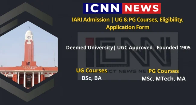 IARI Admission