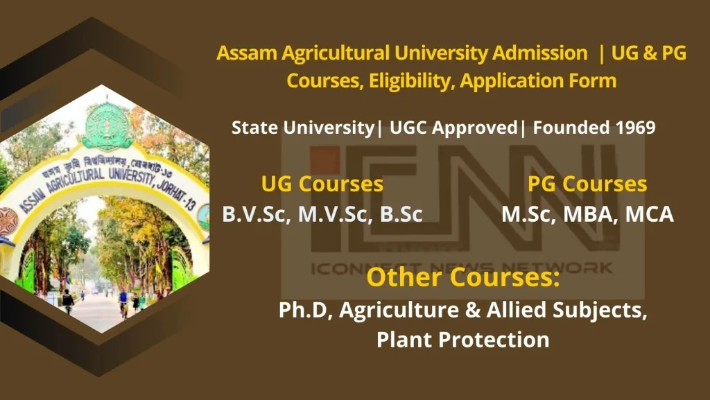 Assam Agricultural University Admission