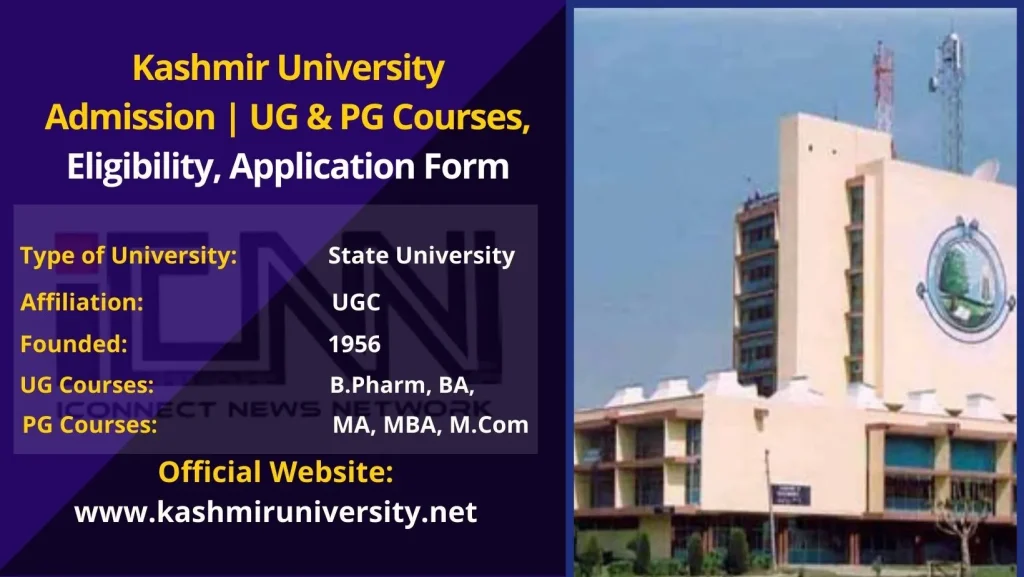 Kashmir University Admission