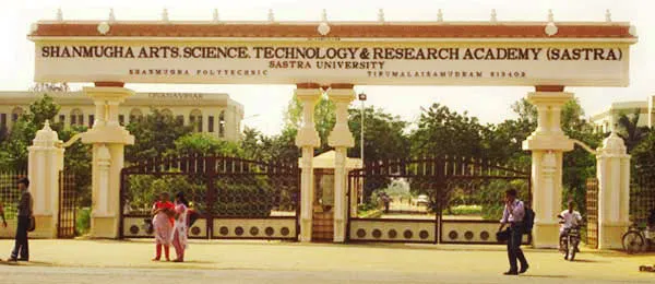 SASTRA University Admission